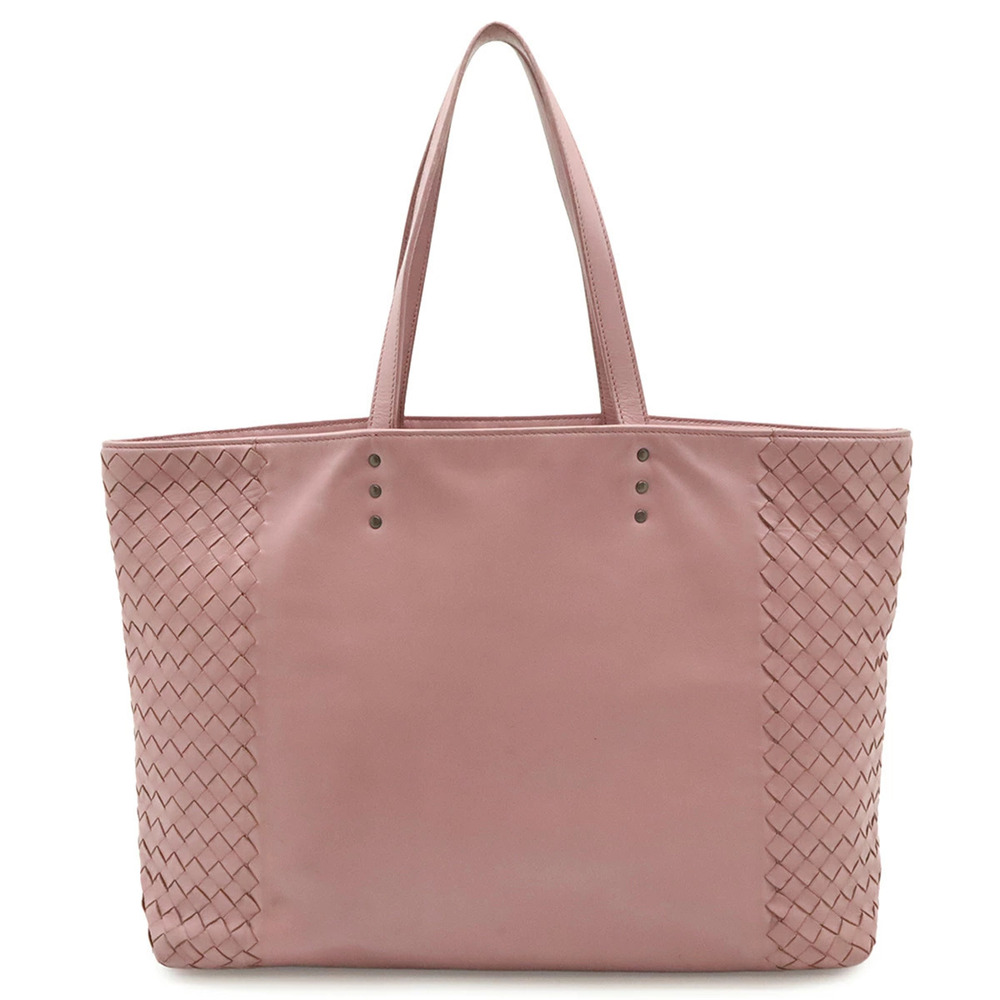 BOTTEGA VENETA Intrecciato Tote Bag Shoulder Hobo Leather Pink Lavender